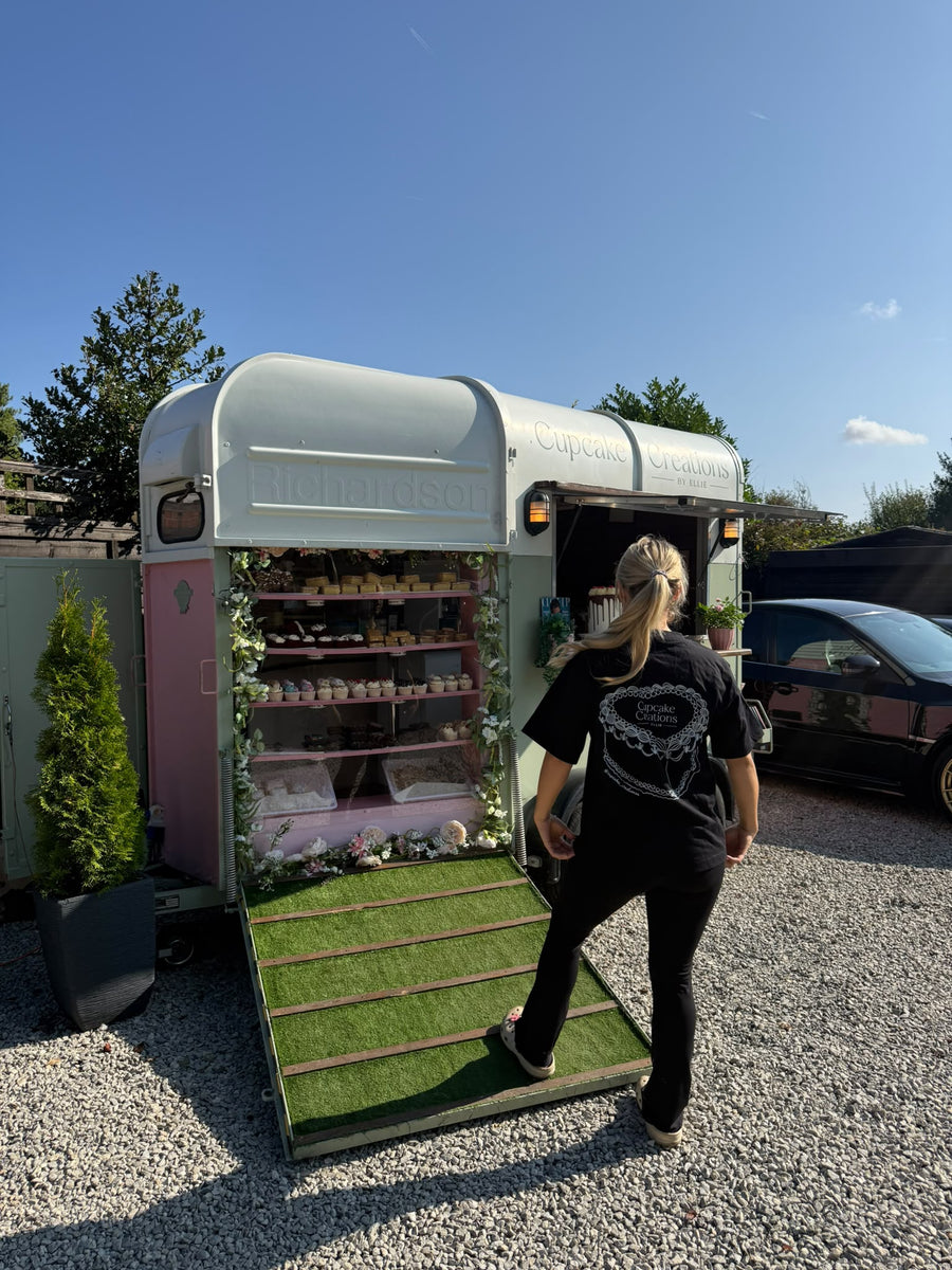 The Cupcake Creations cake trailer