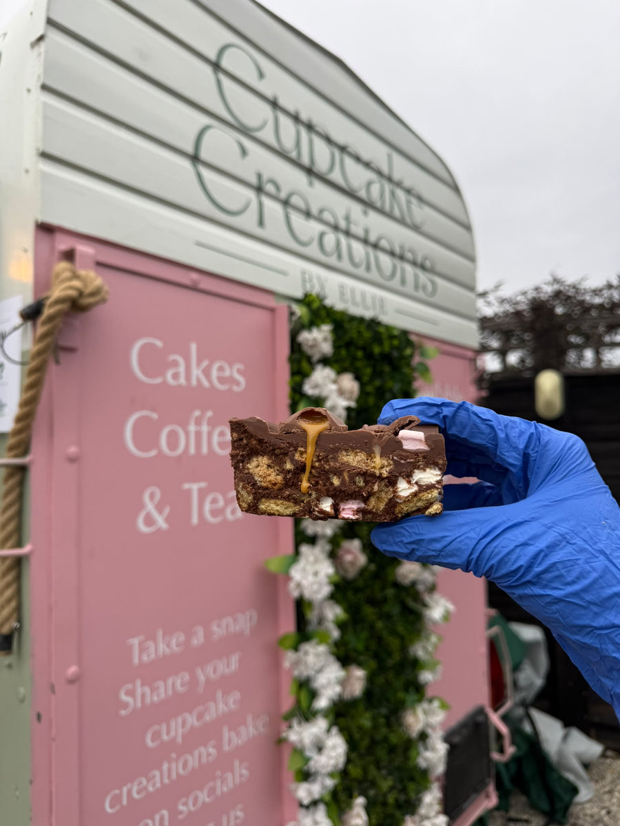 A home bake from the cake trailer